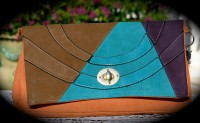Cartera multicolor